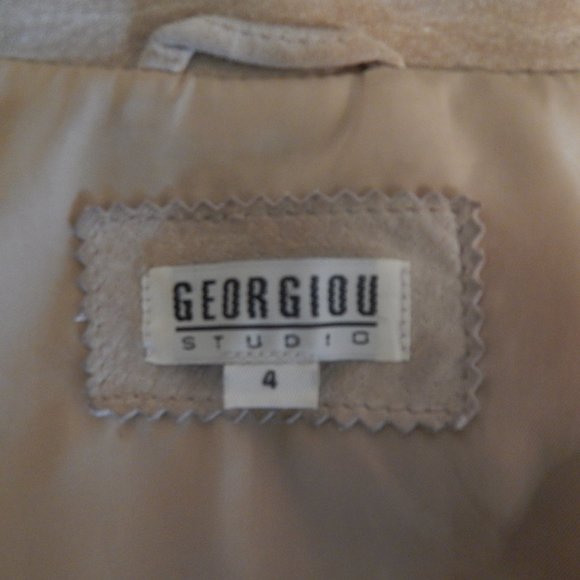 Georgiou Studio size 4 tan Suede - Picture 2 of 12